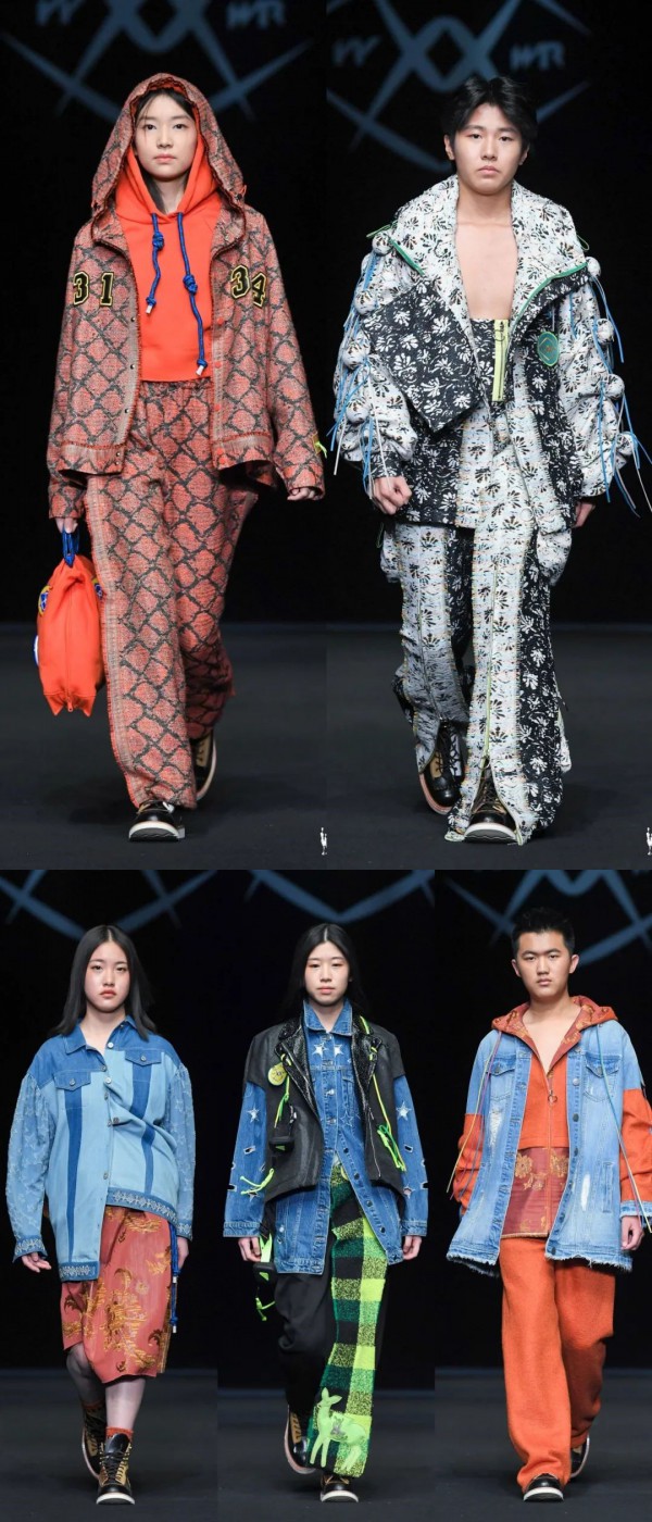 中国童装高级定制品牌“YYWR以衣唯人”首次亮相中国国际时装周