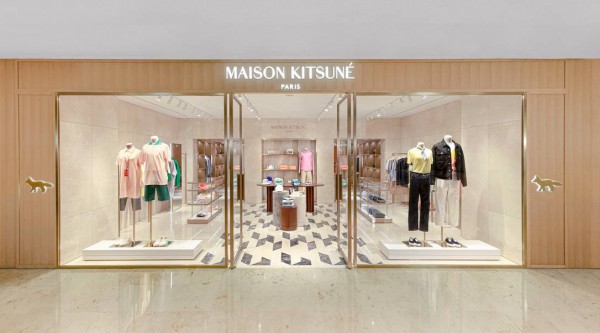 法国时装品牌Maison Kitsuné 南京德基广场精品店正式揭幕