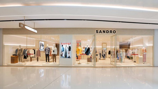 法国设计师品牌SANDRO江西首家精品店于南昌武商Mall盛大启幕