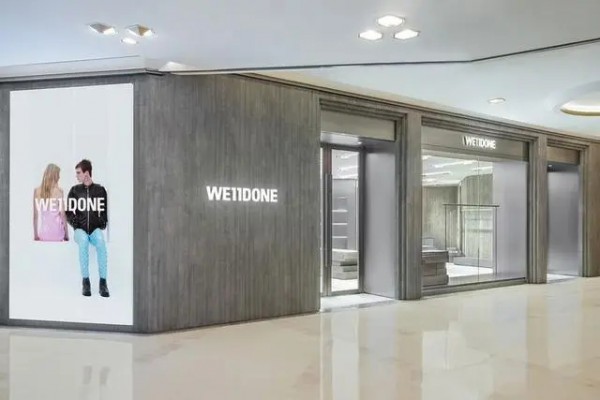 WE11DONE上海港汇恒隆官方精品店正式开业