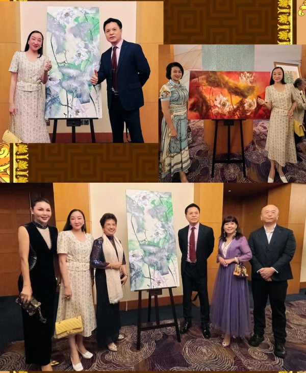 NEWFOUND纽方&RareRegina瑞吉女皇品牌创始人ReginaFang荣获新加坡总统哈莉玛颁发艺术慈善奖