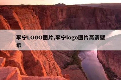 李宁LOGO图片,李宁logo图片高清壁纸