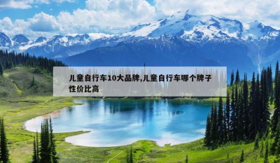 儿童自行车10大品牌,儿童自行车哪个牌子性价比高