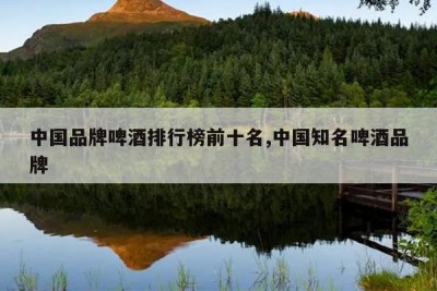中国品牌啤酒排行榜前十名,中国知名啤酒品牌