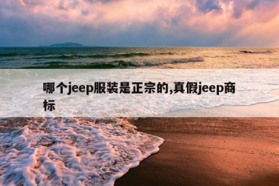 哪个jeep服装是正宗的,真假jeep商标