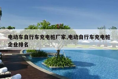 电动车自行车充电桩厂家,电动自行车充电桩企业排名