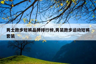 男士跑步短裤品牌排行榜,男装跑步运动短裤套装
