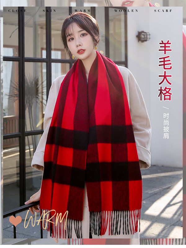 上海故事2019秋冬装围巾头巾
