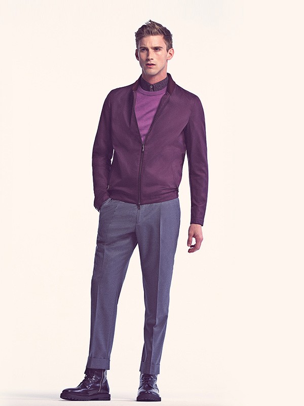 鄂尔多斯羊衫毛衫2020秋冬季紫色修身外套