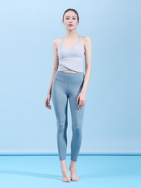 一梵瑜伽服休闲装2020夏季灰色纯色运动装