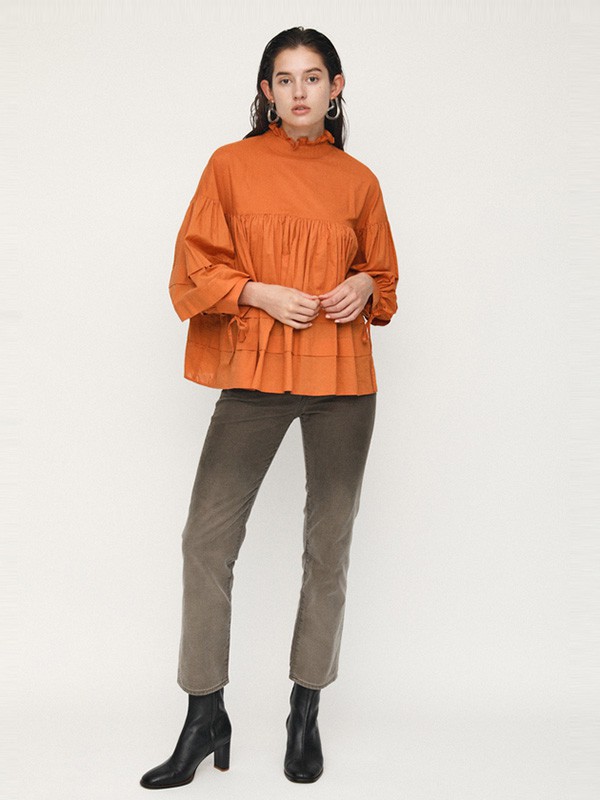 SLY2022秋冬季橙色T恤