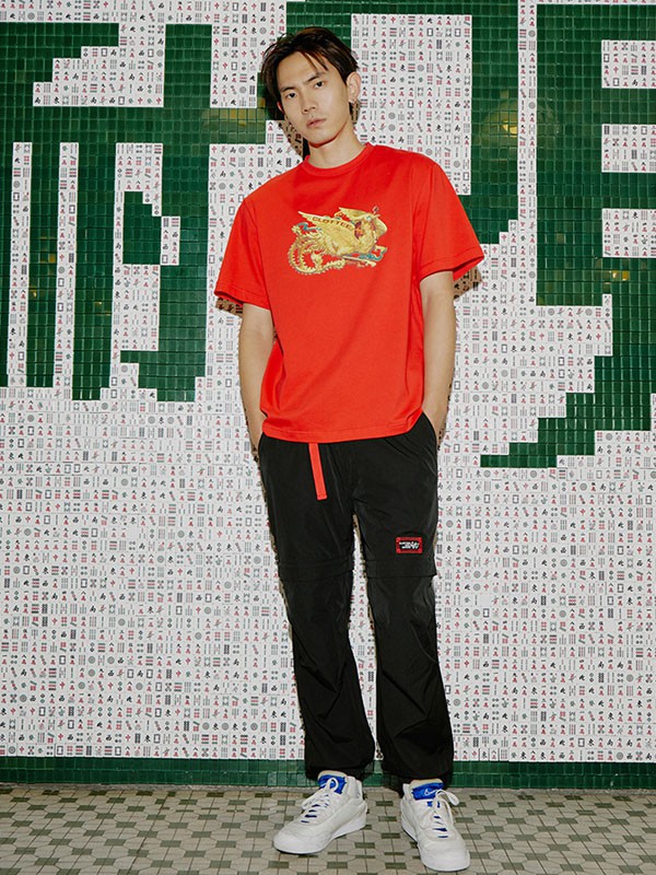 CLOT2022秋冬季红色T恤