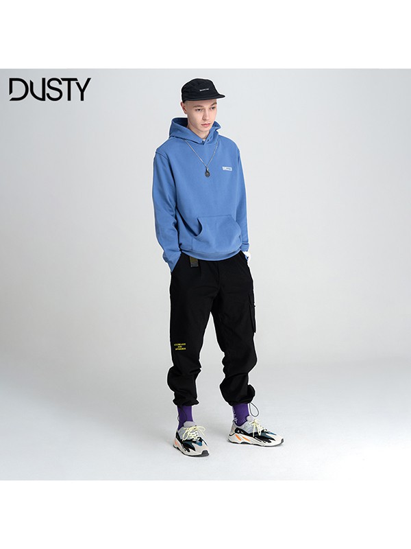 Dusty2022秋冬季蓝色卫衣