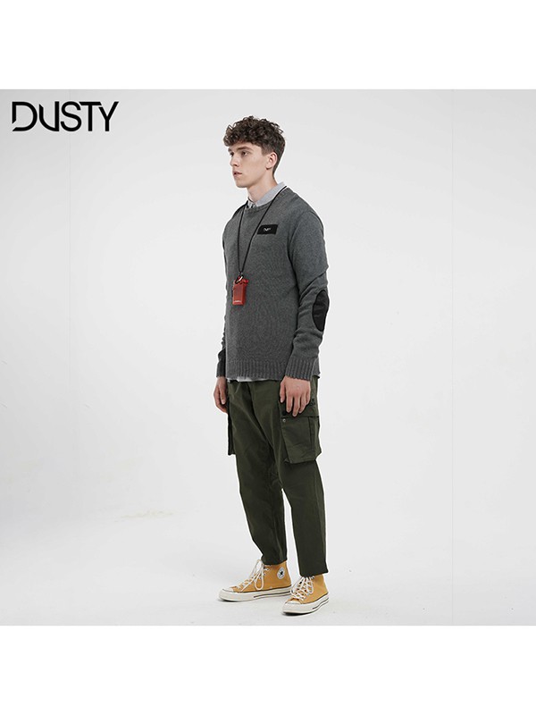 Dusty2022秋冬季灰色T恤