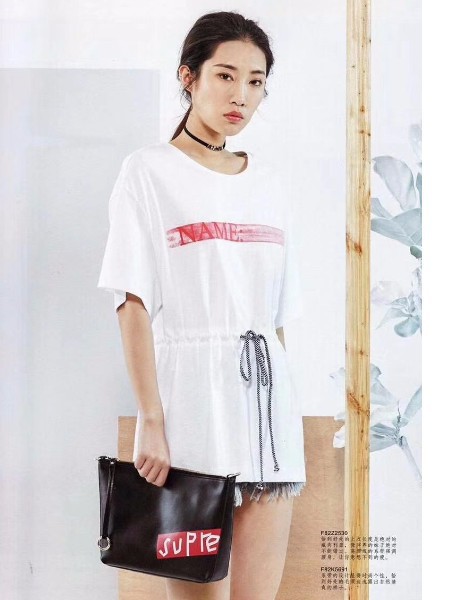 北京惠品女装2023春夏季白色T恤