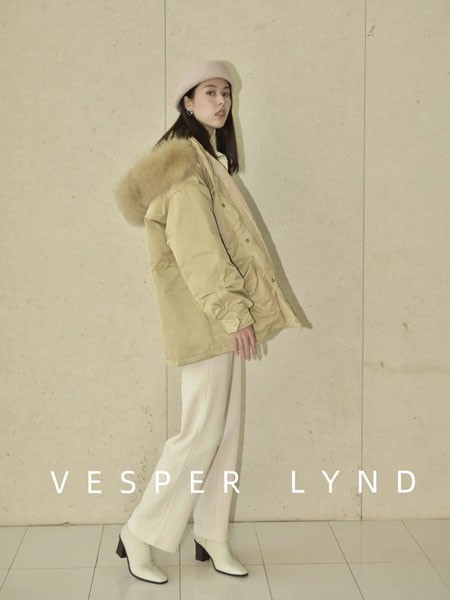 VesperLynd2022秋冬季米色派克服