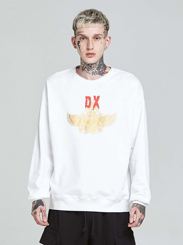 D&X2022秋冬季白色T恤