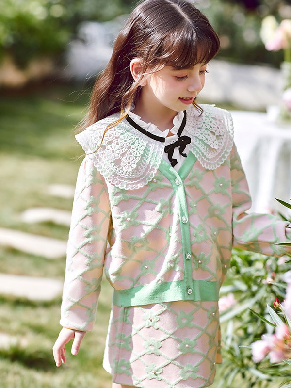 MiniPeace2022春夏季白色印花短裙