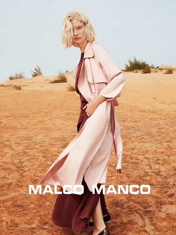 玛可曼可女装2022春夏季粉色风衣