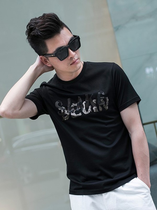 T&X2022春夏季黑色T恤