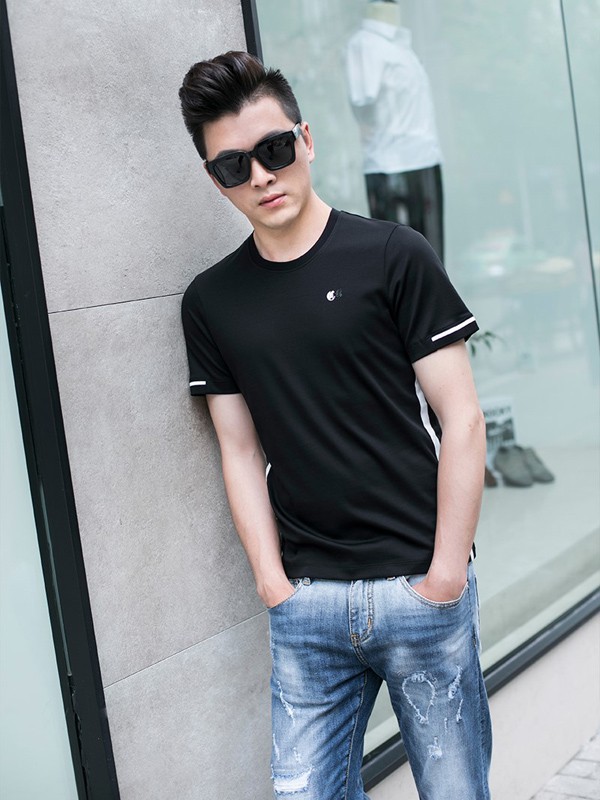 T&X2022春夏季黑色T恤