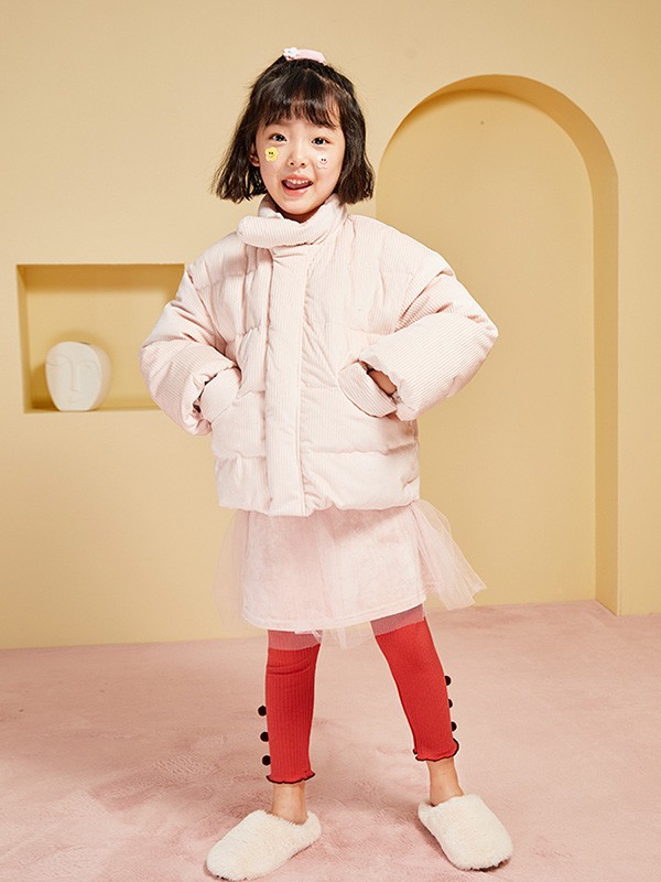 Viciusss2022秋冬季粉色棉服