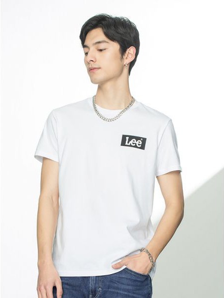 Lee2023春夏季白色T恤