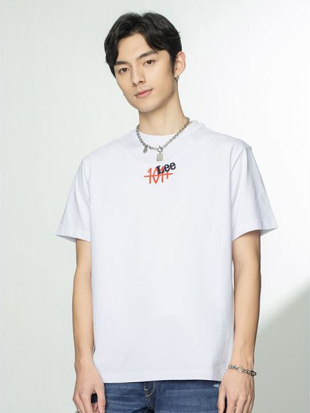 Lee2023春夏季白色T恤