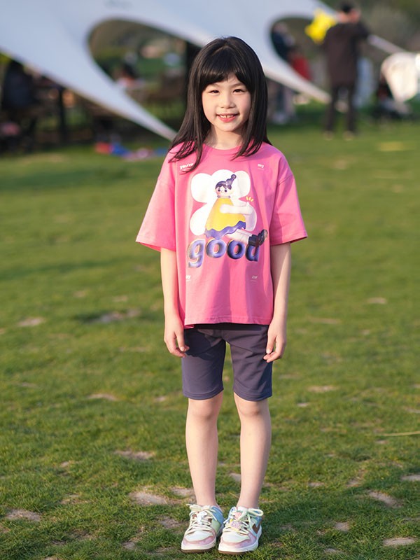 马拉丁2023春夏季粉色T恤