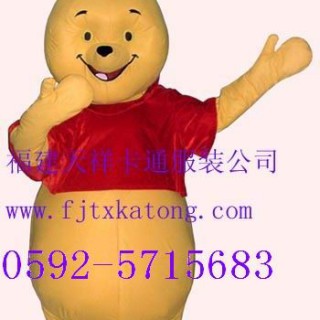 供应上海卡通服装 北京卡通服饰 维尼熊