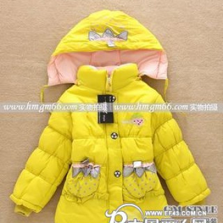 韩版冬装外套批发市场加厚童装外套批发双层儿童外套批发童装外套