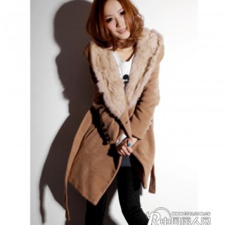 2012新款女裝大衣韓版修身，專業女裝批發