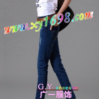广州哪里有便宜的秋季牛仔裤批发货源广州哪里有女装牛仔裤批发