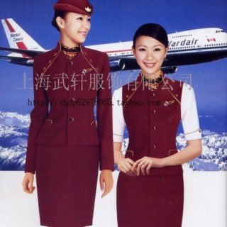 新款空姐服定做-上海空姐服厂家-航空服专卖-高铁工作服定购