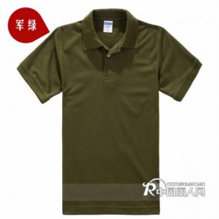 上海厂家专业定做polo衫 圆领衫订做 翻领纯棉T恤衫