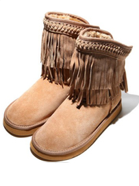 gingerlily印第安风雪地靴