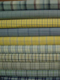 服装面料的分类：色织布
